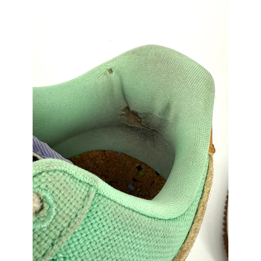 Nike Womens 8 Air Force 1 '07 LX Happy Pineapple Sneakers CZ0268-300 Sporty READ